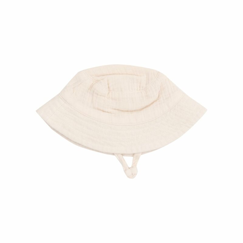 White Swan Muslin Wide Brim Sunhat from Angel Dear White Swan Muslin Wide Brim Sunhat from Angel Dear
