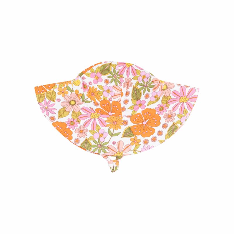 Angel Dear Boho Beachy Floral Wide Brim Sunhat Angel Dear Boho Beachy Floral Wide Brim Sunhat