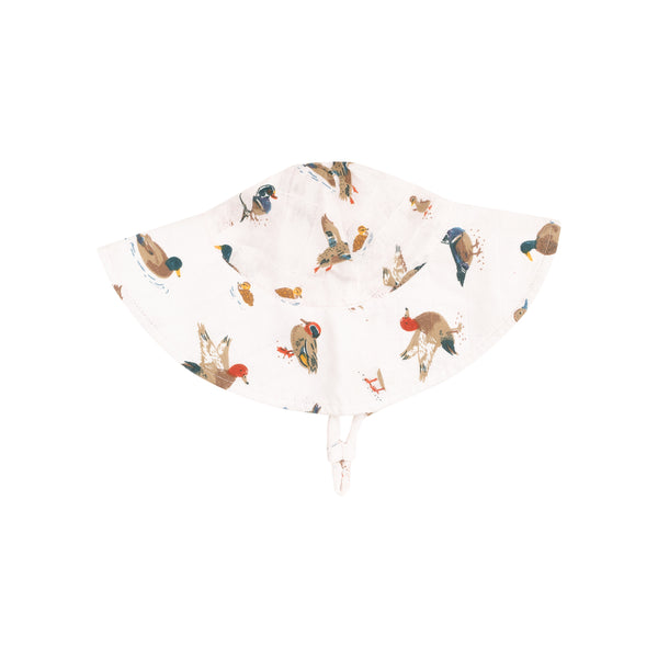 Angel Dear Ducks Muslin Wide Brim Sunhat Angel Dear Ducks Muslin Wide Brim Sunhat