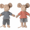 Maileg LouiMax and Stella Little brother And Sister Mice Set Maileg LouiMax and Stella Little brother And Sister Mice Set