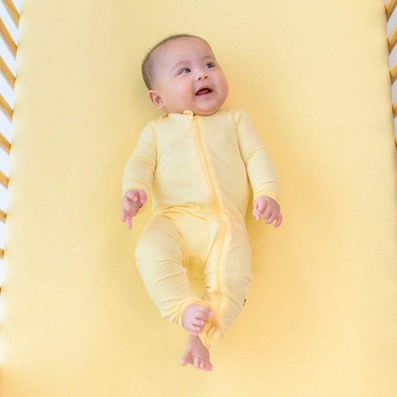 Crib Sheet in Lilikoi made by Kyte BABY Crib Sheet in Lilikoi made by Kyte BABY