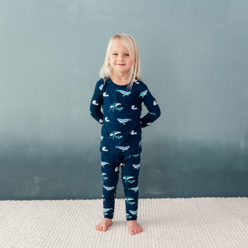 Kyte BABY Long Sleeve Pajamas in Humpback Kyte BABY Long Sleeve Pajamas in Humpback