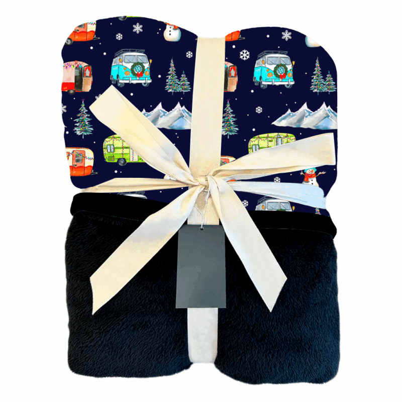 Hanlyn Collective RV There Yet? Winter Edition Bamboo Lyocell Plush Family Blanket Hanlyn Collective RV There Yet? Winter Edition Bamboo Lyocell Plush Family Blanket