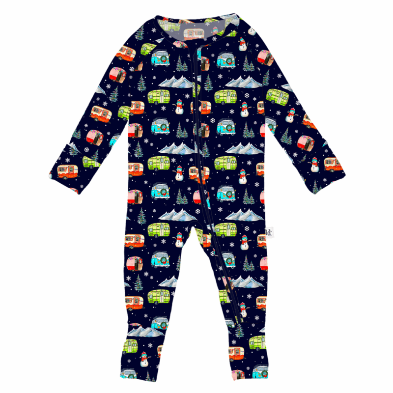 RV There Yet? Winter Edition Bamboo Lyocell Convertible Romper from Hanlyn Collective