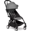 BABYZEN YOYO2 Stroller Black Frame with Grey Seat