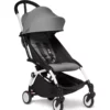 YOYO_2_-_6_3-4_-_WHITE_FRAME_-_GREY_-_WEB YOYO2 stroller white frame with grey