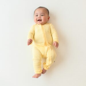 Kyte BABY Zippered Romper in Lilikoi