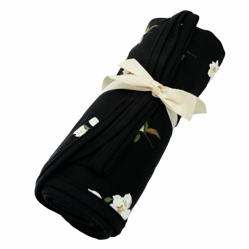 Kyte BABY Swaddle Blanket in Small Midnight Magnolia