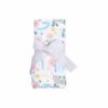 Narwhal Floral Muslin Swaddle Blanket from Angel Dear