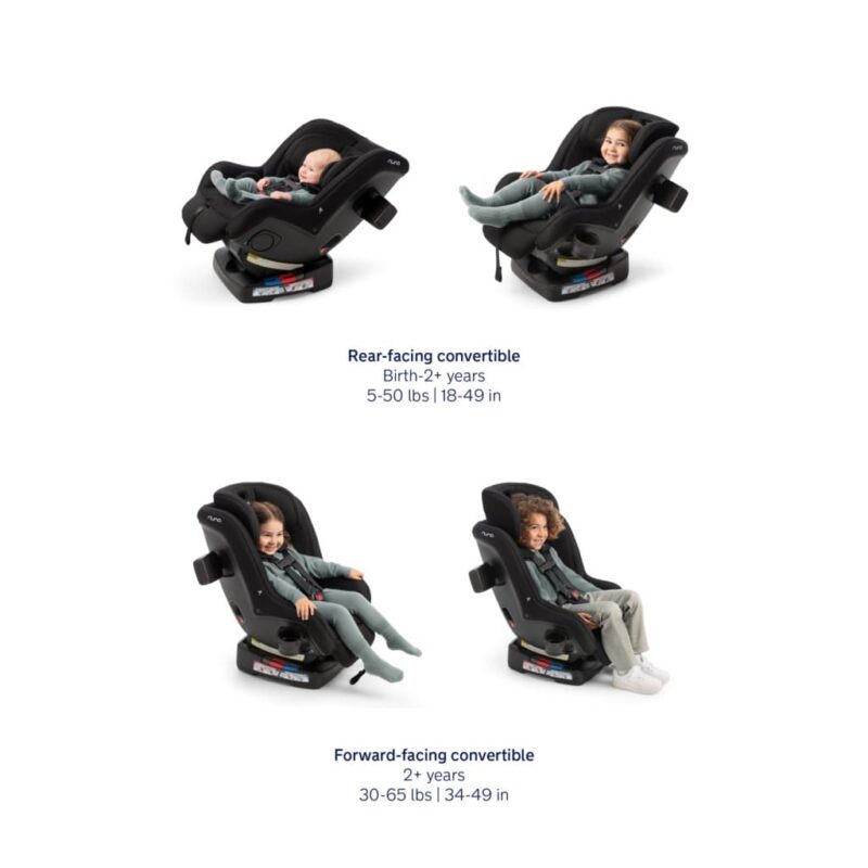 25-018RAVAnext_RetailerBuiltImages_US_Caviar_Modes-min Nuna RAVA Next Convertible Car Seat