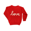 Love Red Knit Sweater from Gigi and Max
