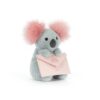 Jellycat Koala with Message Toys