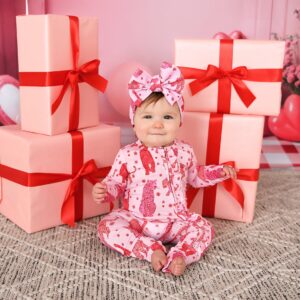 Gigi and Max Cambrie Ruffle Bamboo Viscose Convertible Footie