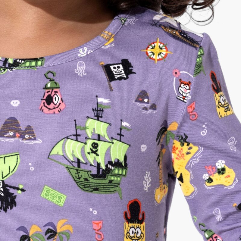 Spongebob Squarepants Flying Dutchman Bamboo Viscose Pajama Set