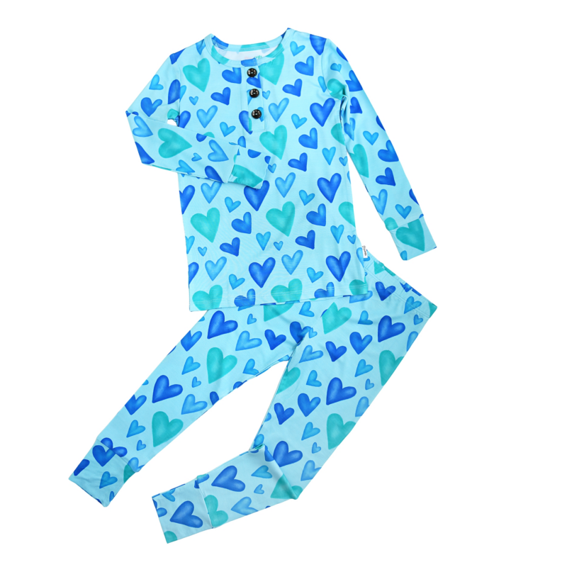 Cruz Two Piece Bamboo Viscose Lounge Set from Gigi and Max