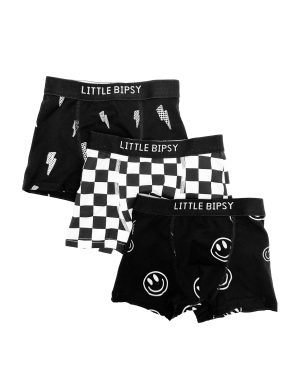 Little Bipsy Boxer Brief 3 Pack Set Little Bipsy Boxer Brief 3 Pack Set