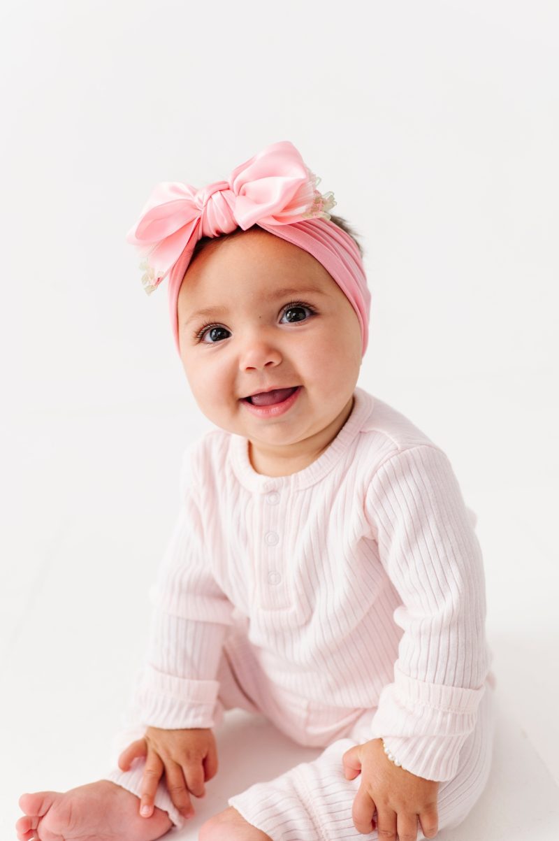 Pink Princess Novelty Fab Bow made by Baby Bling Bows