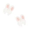 Baby Bling Bows White Baby Bunny 2-Pack Novelty Clips