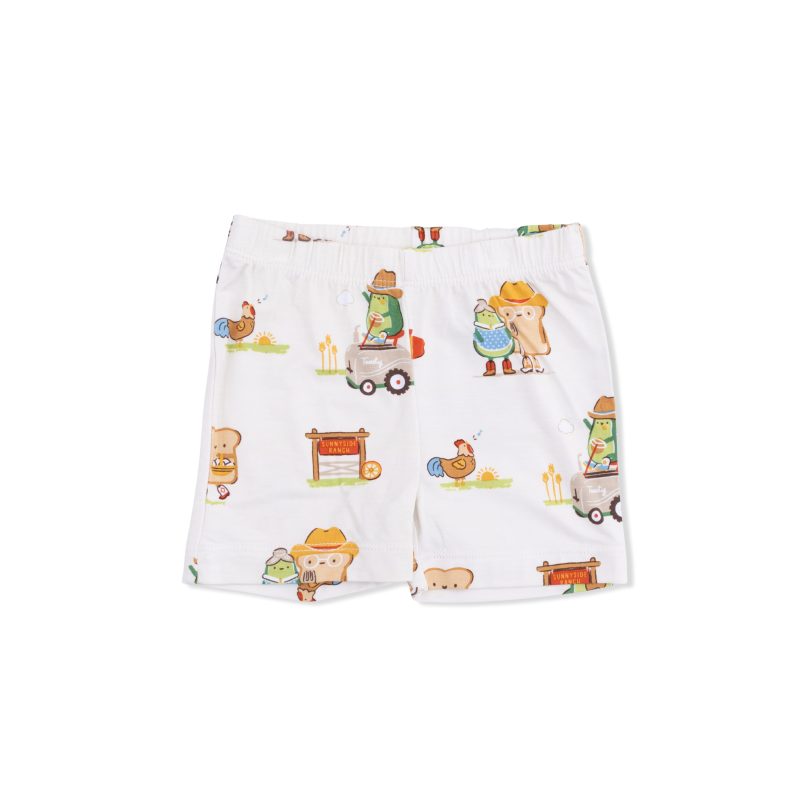 Avocado Toast - American Gothic Bamboo Viscose Loungewear Short Set