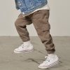 Cotton Twill Cargo Jogger In Mushroom Cotton Twill Cargo Jogger In Mushroom