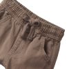 Cotton Twill Cargo Jogger In Mushroom available at Blossom Cotton Twill Cargo Jogger In Mushroom available at Blossom