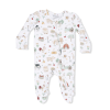 Cute Farm Animals Bamboo Viscose 2 Way Zipper Footie available at Blossom