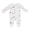 Angel Dear Cute Farm Animals Bamboo Viscose 2 Way Zipper Footie