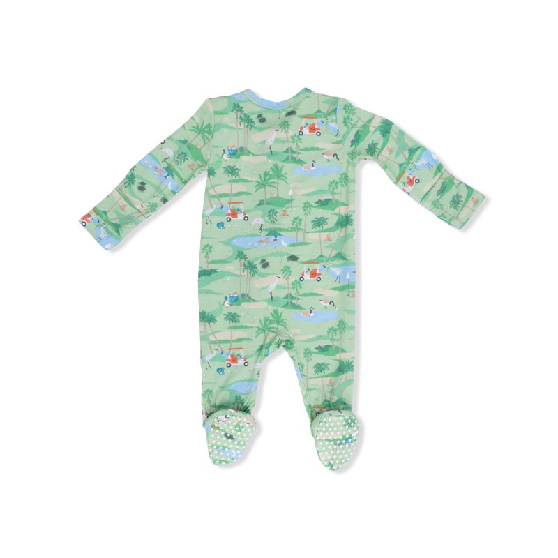 Golf Animal Oasis Bamboo Viscose 2 Way Zipper Footie from Angel Dear Golf Animal Oasis Bamboo Viscose 2 Way Zipper Footie from Angel Dear