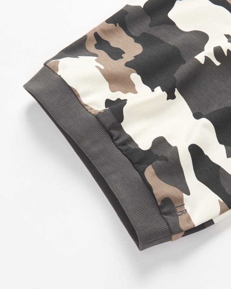 Little Bipsy Elevated Crewneck Sweatshirt In Camo