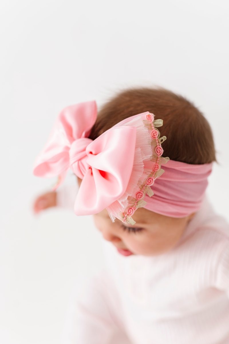 Pink Princess Novelty Fab Bow from Baby Bling Bows