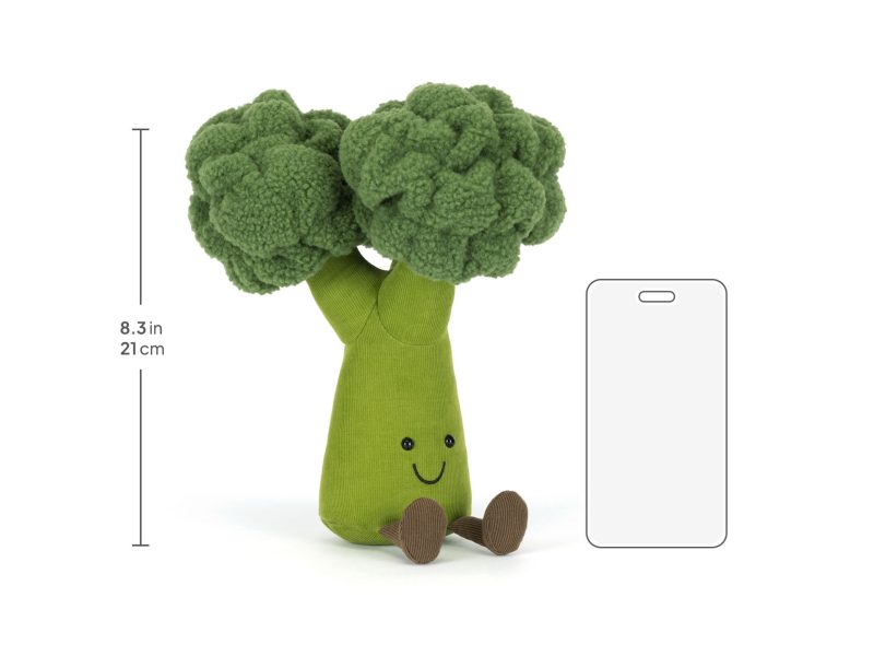 Jellycat Amuseables Broccoli part of our Fruits & Vegetables collection