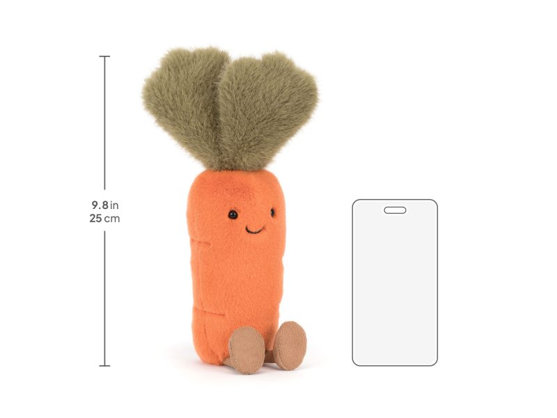 Jellycat Amuseables Carrot part of our Fruits & Vegetables collection