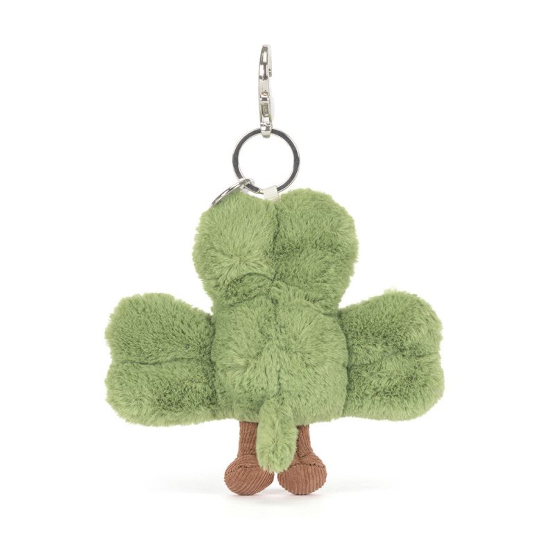 Jellycat Amuseables Siofra Shamrock Bag Charm Toys