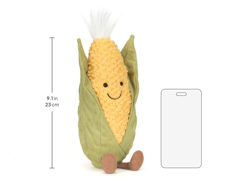 Jellycat Amuseables Sweetcorn available at Blossom