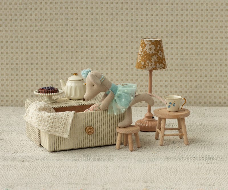 Little Sister Dance Mouse in Daybed from Maileg