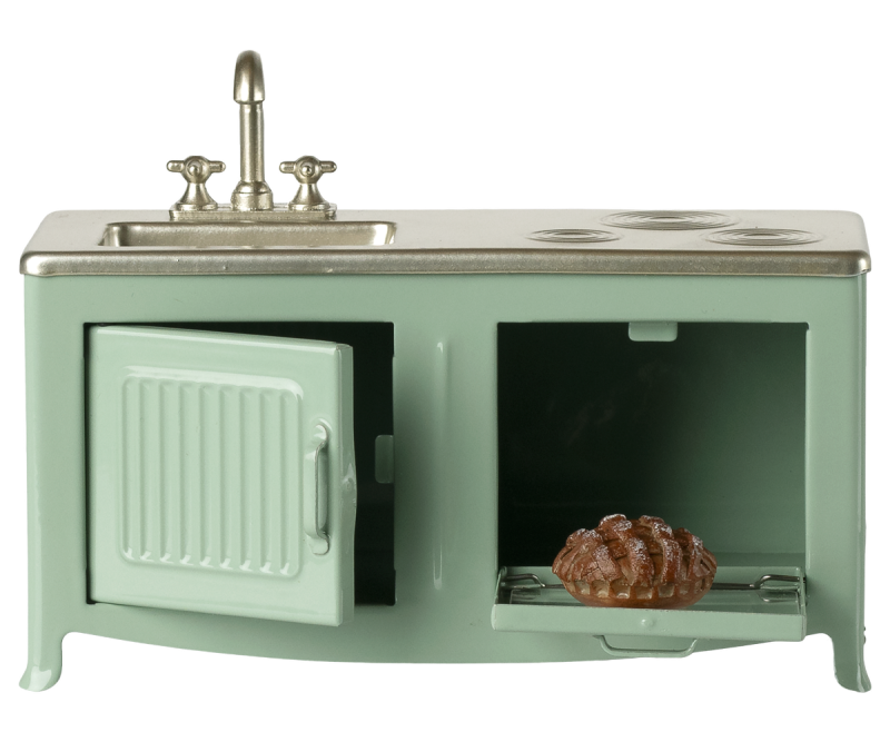 Kitchen in Mint for Mouse made by Maileg Kitchen in Mint for Mouse made by Maileg