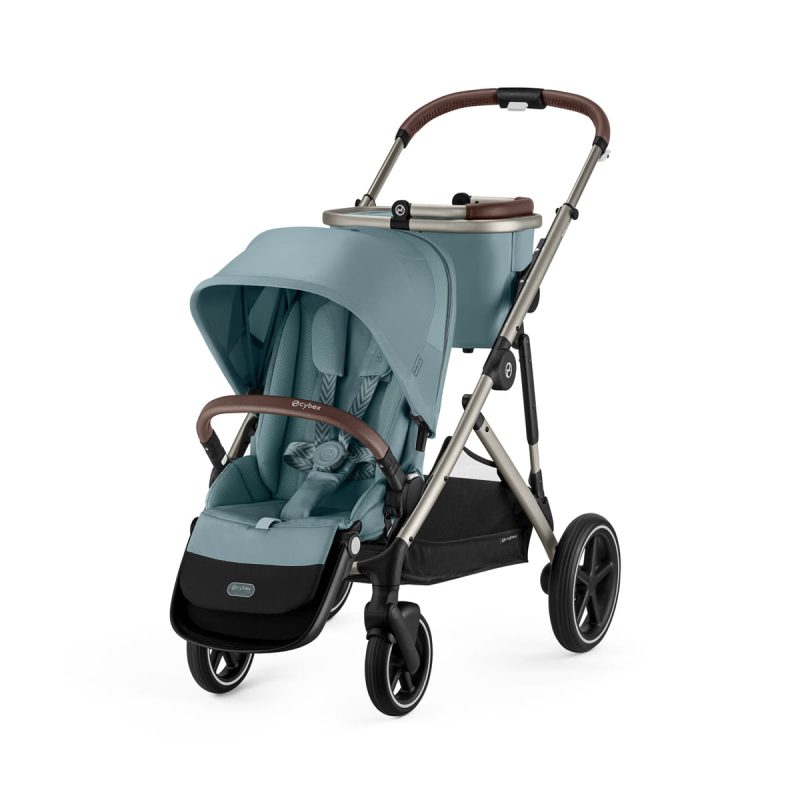 CYB_22_INT_Deta_GazelleS_Hero_TPE_SRBL (1) Cybex Gazelle S Stroller in Storm Blue with Taupe Frame