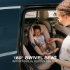 Aton G2 Swivel Infant Car Seat with Load Leg Base available at Blossom