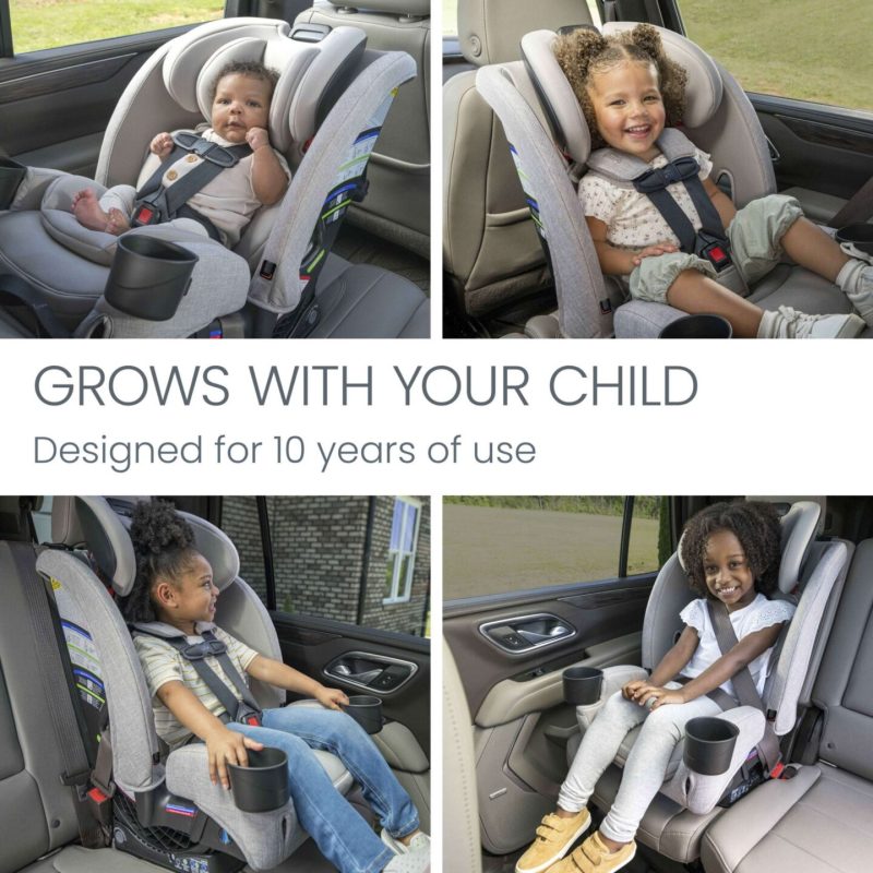 E1D197G_O4L-Slim_Parchment_4_MASTER_US Britax One4Life Slim All-in-One Car Seat & Booster Combo