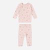 Quincy Mae Bamboo Pajama Set In Swans Quincy Mae Bamboo Pajama Set In Swans