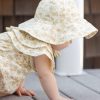 Rylee + Cru Floppy Sun Hat In Yellow Floral Rylee + Cru Floppy Sun Hat In Yellow Floral