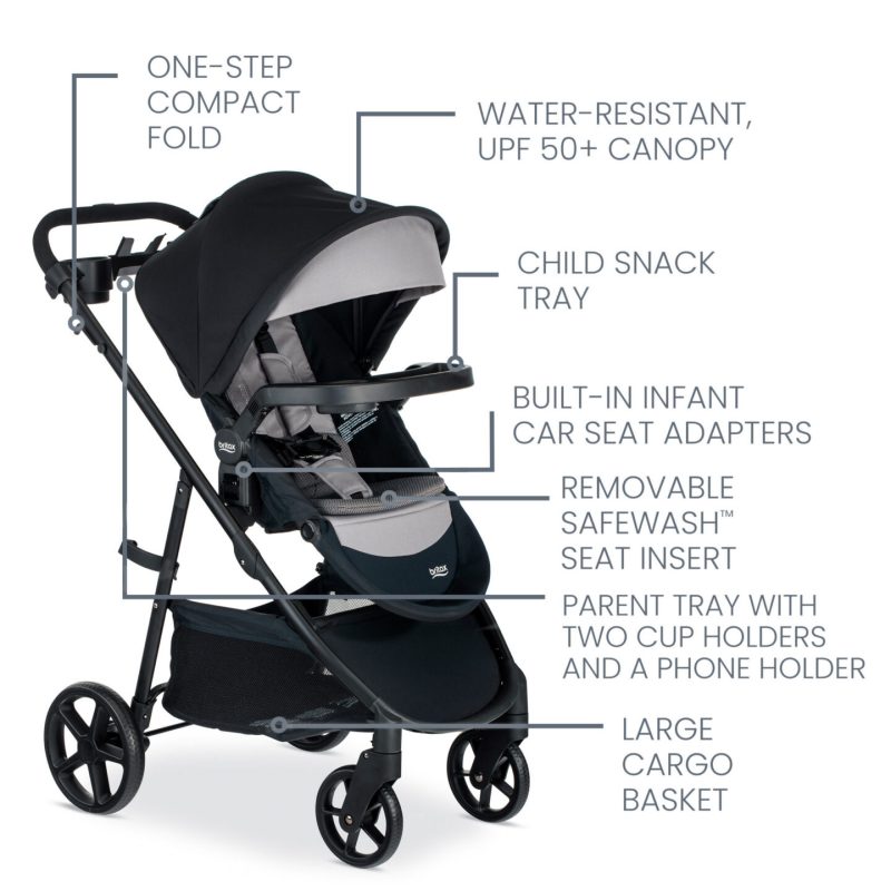 Britax® Willow® Brook® S+ Travel System Britax® Willow® Brook® S+ Travel System