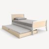 Oeuf Sparrow Trundle Kit in White Birch Nursery Furniture Oeuf Sparrow Trundle Kit in White Birch Nursery Furniture