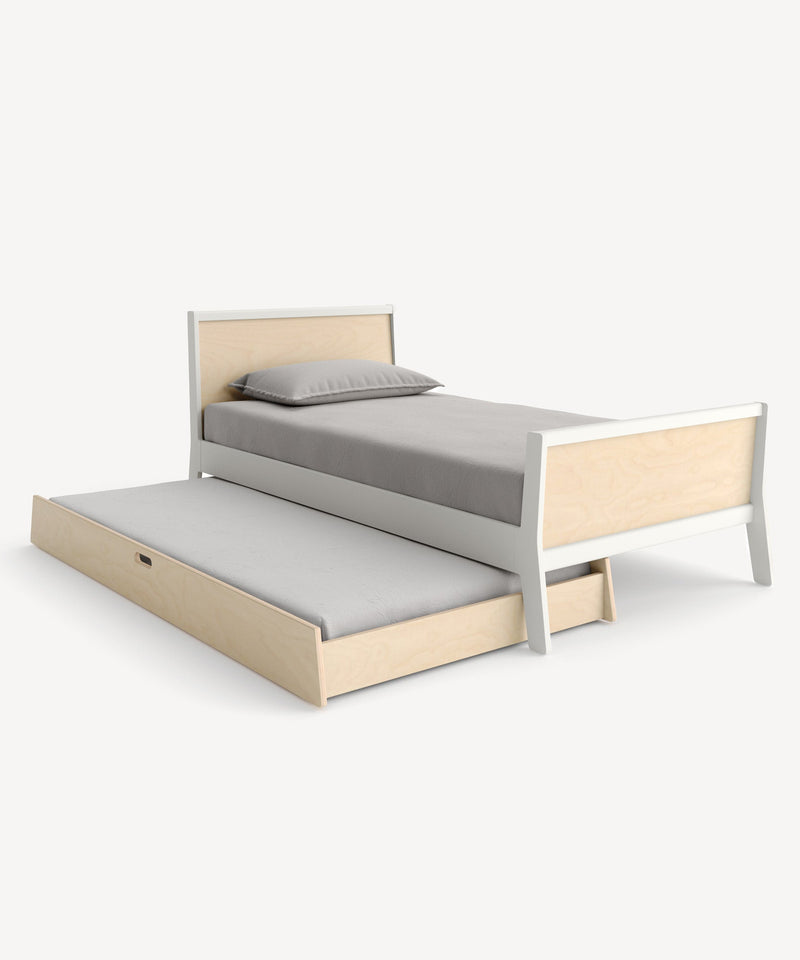 Oeuf Sparrow Trundle Kit in White Birch Nursery Furniture Oeuf Sparrow Trundle Kit in White Birch Nursery Furniture