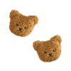 Baby Bling Bows Teddy Cocoa 2-Pack Novelty Hair Clips