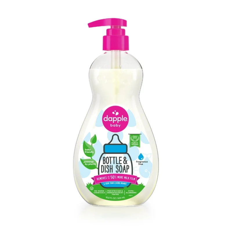Dapple Bottle & Dish Soap made with no harsh chemicals