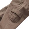 f44ae47c2859e29ab91cec5c53cca417dd312c816d5a3ae18dc2b0995b738707 Little Bipsy Cotton Twill Cargo Jogger In Mushroom