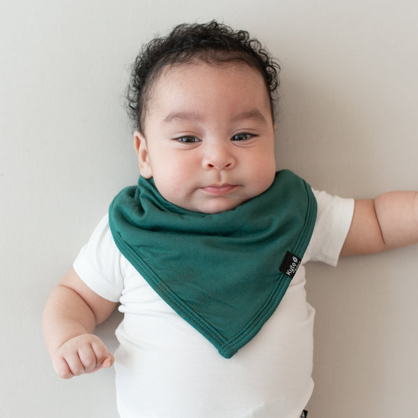Bib In Emerald made by Kyte BABY