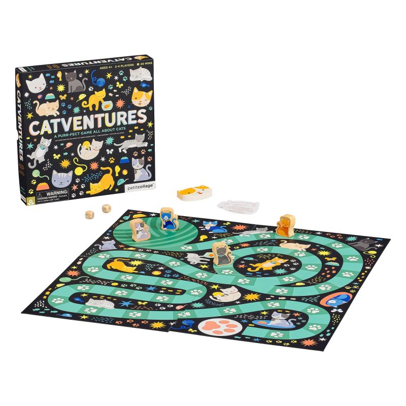 Catventures Board Game from Chronicle Books