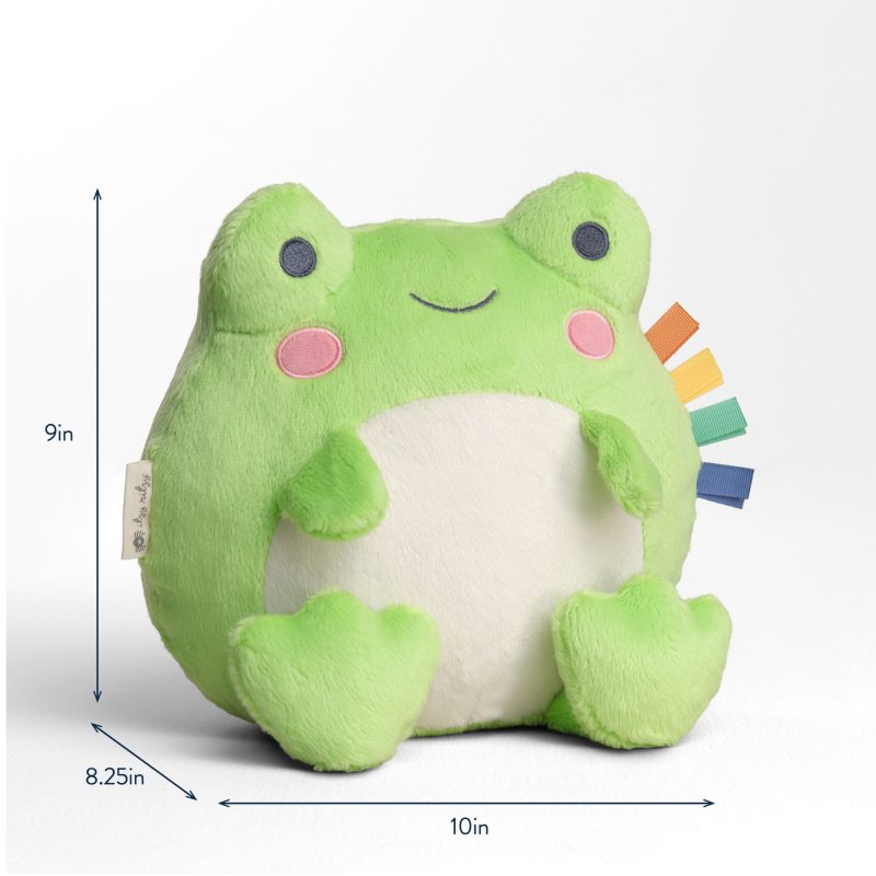 Itzy Ritzy Sweetie Snuggles Plush Frog part of our Reptiles & Amphibians collection